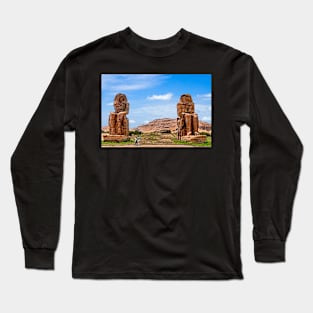 Colossi of Memnon. Long Sleeve T-Shirt